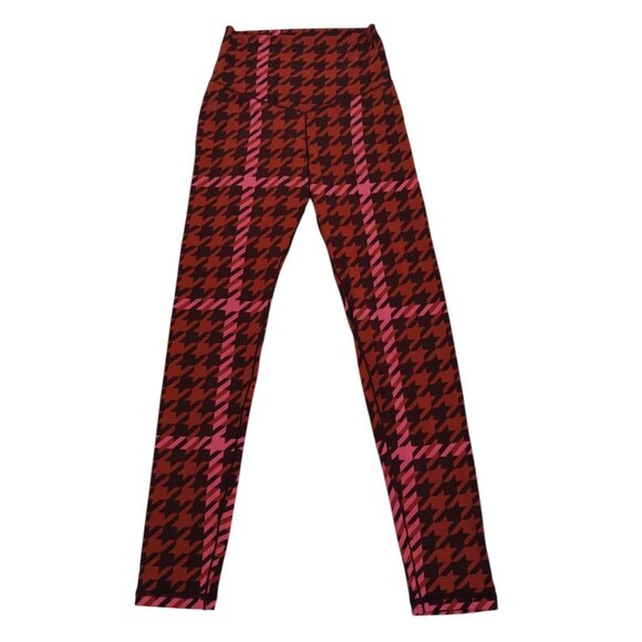 Offline By Aerie Real Me Xtra High Waisted Leggings Houndstooth Print S/P. - Picture 1 of 8